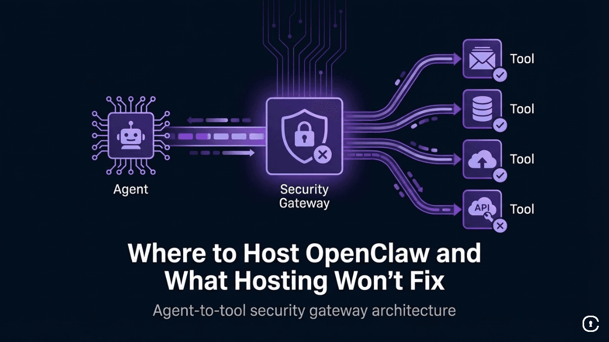 Where to Host OpenClaw and What Hosting Won't Fix