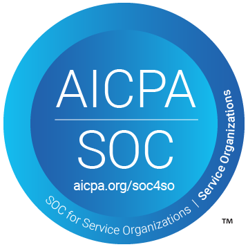 AICPA SOC for Service Organizations seal