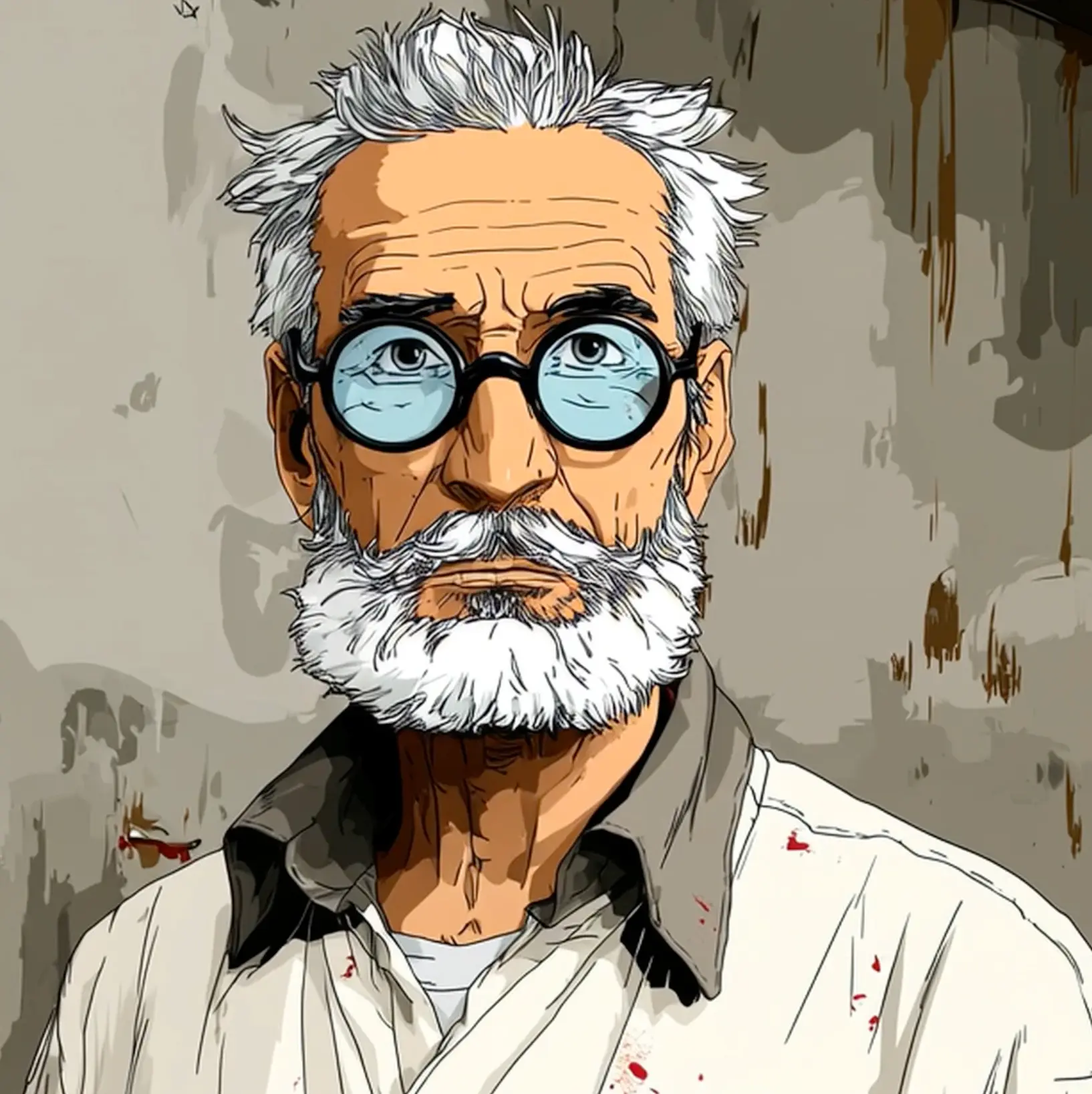 Illustration of Riley's Dad, representing pre-training and fine-tuning